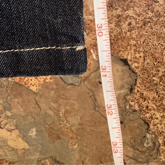 Gloria Vanderbilt Women’s Dark Wash High Rise Jeans Size 10 Double Button - Picture 10 of 11